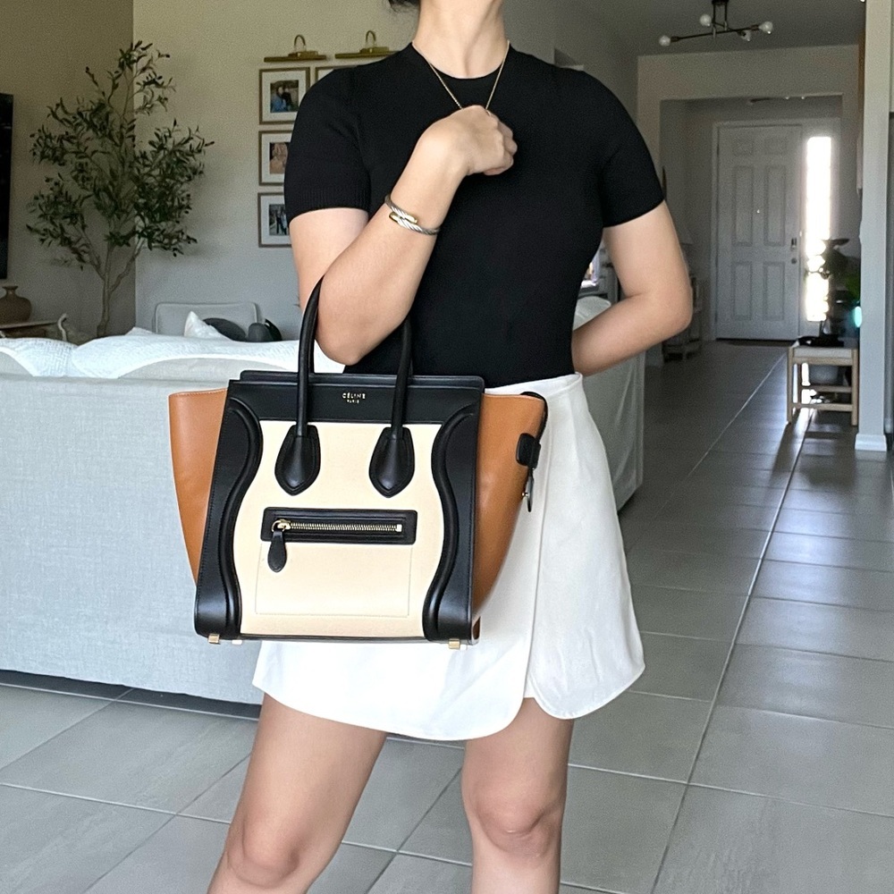 🍓CELINE Luggage Tricolor - Picture 16 of 16